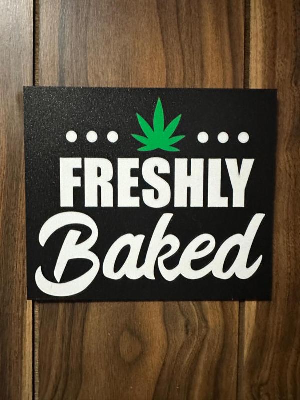 freshly baked stoner sign lightbox/ wall art