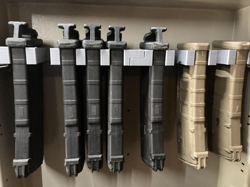 PMAG Storage Solution for Gun Safe Door