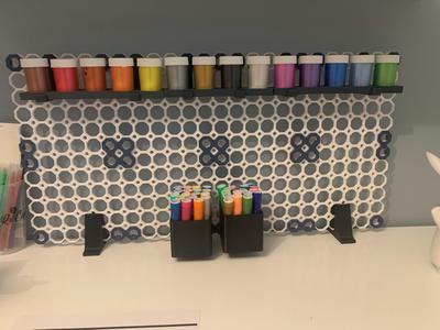 MultiBoard Paint holder for 31mm diameter bottles