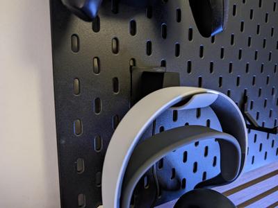 IKEA Skadis PlayStation Pulse Elite hook v2