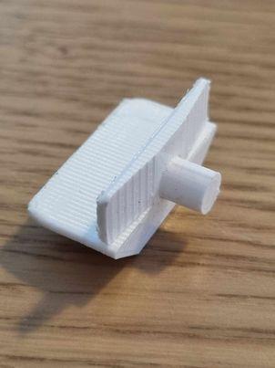 Shelf holder for caravans