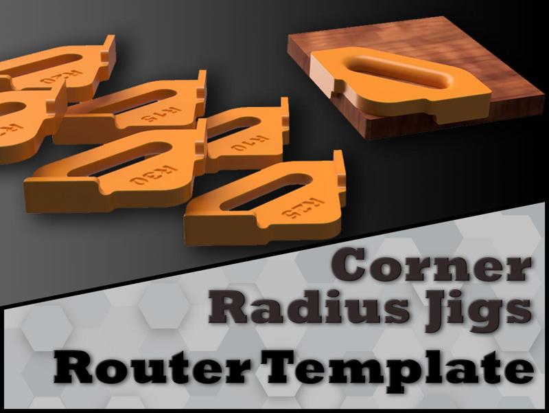 Corner Radius Jigs Router Template