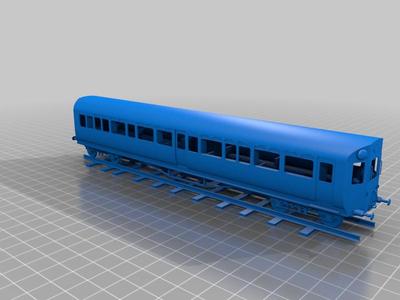 Gwr autocoach model railway model train oo gauge