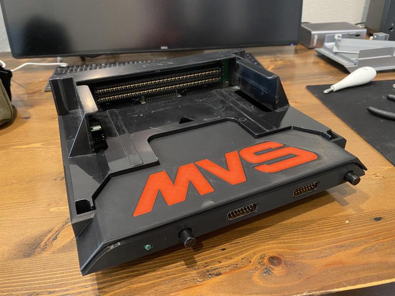Neo Geo MVS Frontloading Consolizer WIP