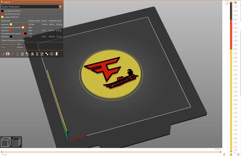Sticker Faze Major Copenhagen 2024
