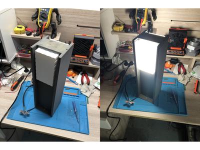 Outdoor floor lamp - Modifications