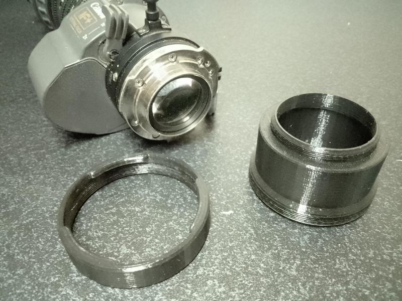 Reduction B4 / T2  for ZWO camera ASI back focus