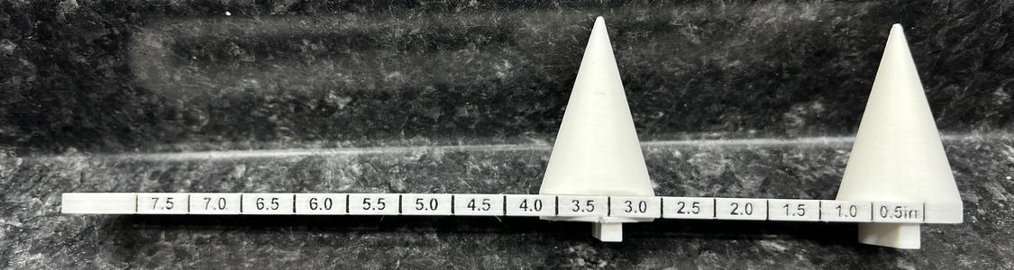 Wheel Lug Nut Bolt Pattern Measurement Tool