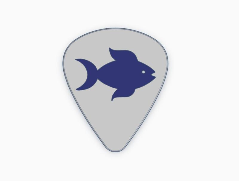 Fish Guitar Pick