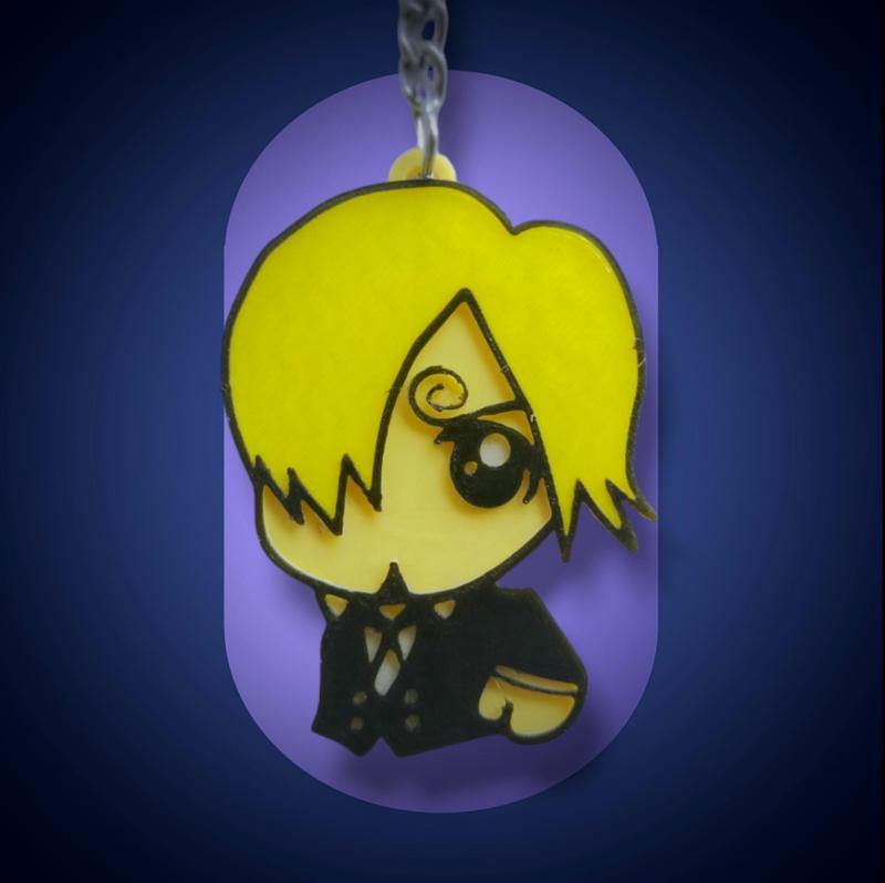 Sanji keychain - One Piece