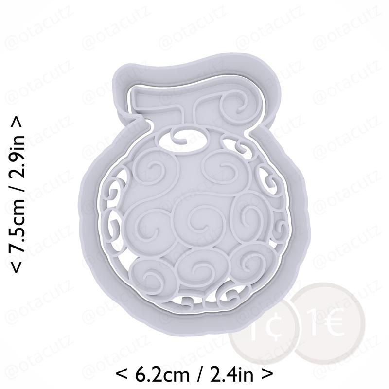 Gomu Gomu No Mi Cookie Cutter / One Piece