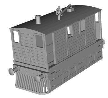 GER/LNER J70 tram 1/87 scale