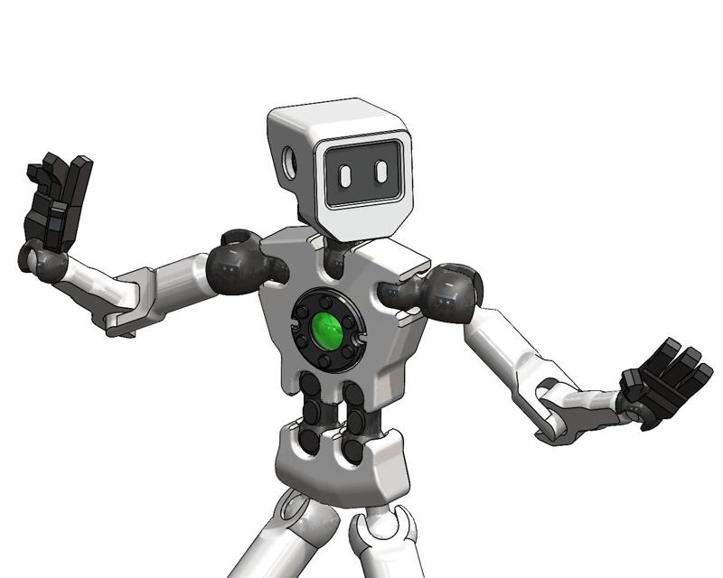 ETP-Bot V2 - Action Figure - Easy to Print with PLA