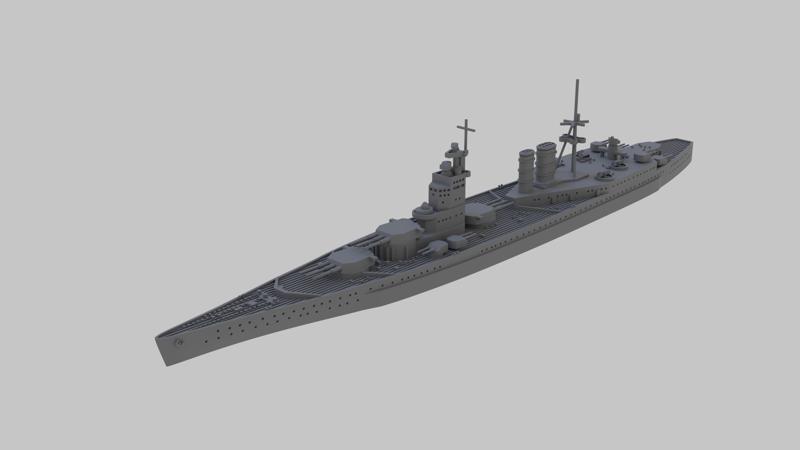 Royal Navy WW2 G3 class Battlecruiser