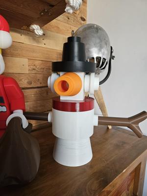 Lego Inspired Massive Snowman x10 Size!