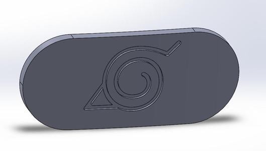 Konoha headband from Naruto