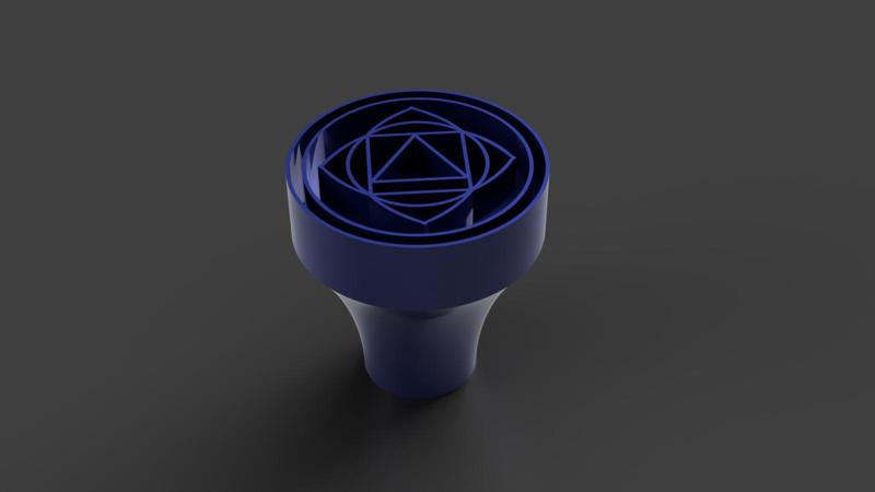 Stamp - Stempel Wurzelchakra