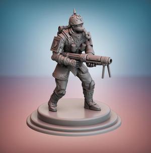 Sanctus Manipulus. Breacher (Grenade Rifle)