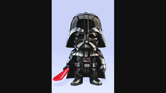 Star Wars - Darth Vader / Action Figure / STL