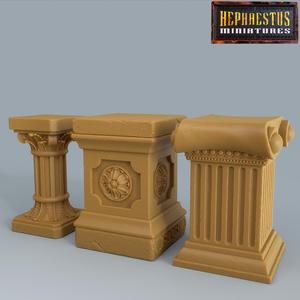 Roman Columns/Plinths
