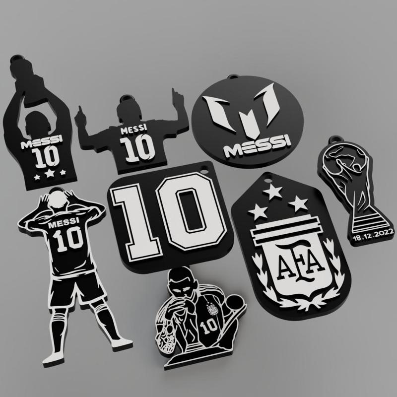 MESSI Key Ring Pack