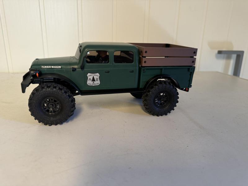 SCX24 Power wagon planks bed frame
