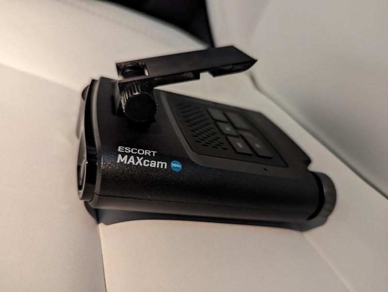 Escort radar detector headliner mount (parametric)