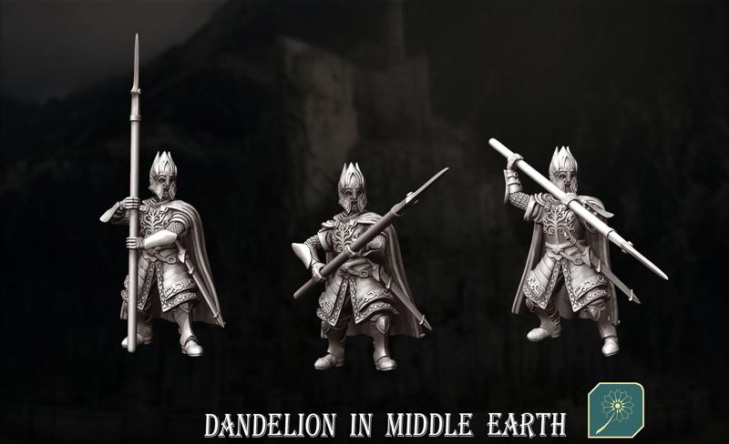 Citadel Guard of Guard Tower (Spearman and Swordman)