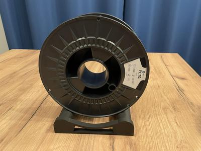 Filament spool stand with rollers on 6000 ZZ bearings