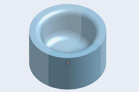 Small cylinder type bowl