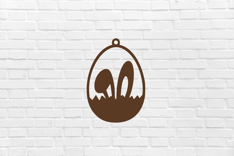 EASTER WALL DECORATION rabbit