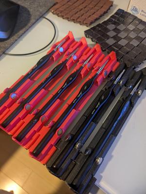 Golden Maple Brush Roll-Up Case