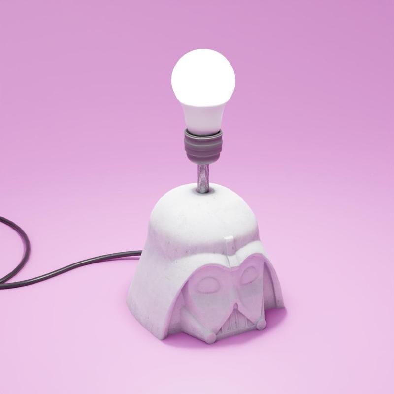 Darth Vader lamp mold