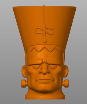 FrankeNefertiti - Mashup of Frankenstein and Nefertiti