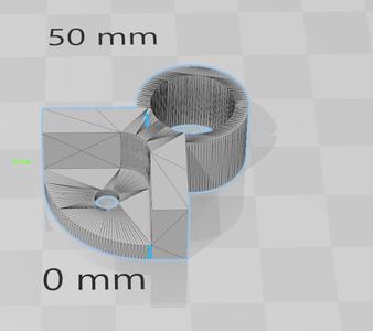 Creality Falcon 2 12mm Laser Crosshair Bracket