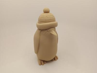 Winter Penguin with Hat – Frosty Friend