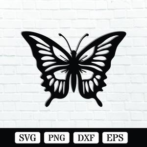 Butterfly Metal Wall Art Laser Cut SVG