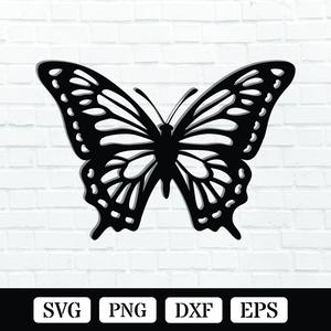 Butterfly Metal Wall Art Laser Cut SVG