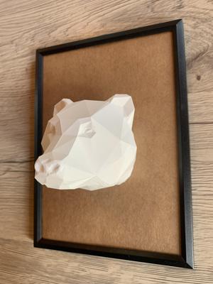 low poly ours / bear