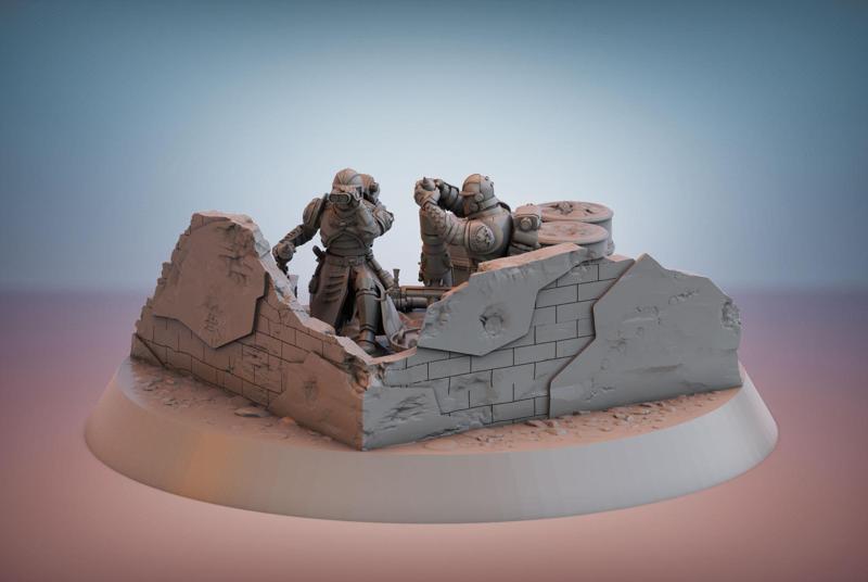 Sanctus Manipulus. Heavy Weapon Team 5