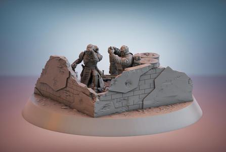 Sanctus Manipulus. Heavy Weapon Team 5