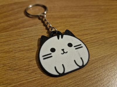 Kawaii Cat Keyring 7 (AMS Ready)