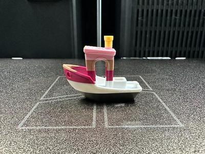 6 Color Benchy Multi Color Setup Test Print +
