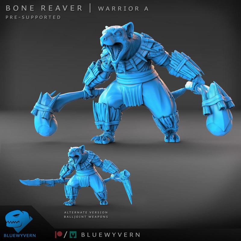 The Bone Reaver - Warrior A (Modular)