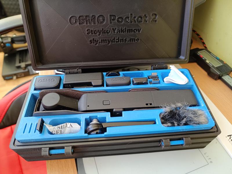 OSMO Pocket 2 CASE NEW 2024 (added back and front holders)