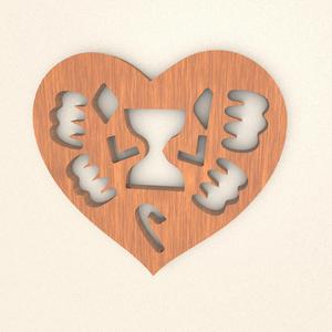Heart Wall Decoration WAELLISH19