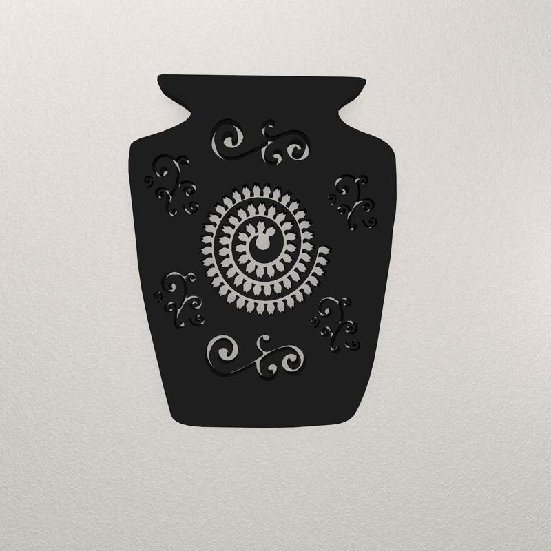 Vase Wall Decoration WANISHI45