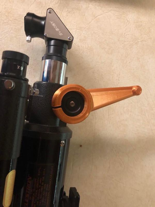 telescope focus handle 40 mm knob