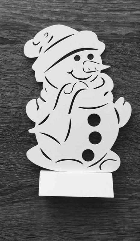 Snowman on a stand