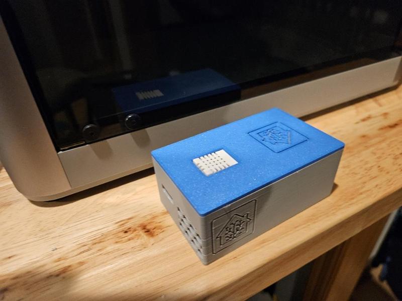 ESPHome Air Quality Sensor Housing (PMS5003 / DHT22 / ESP32 - Remixed for ESP32 DevKit V1)